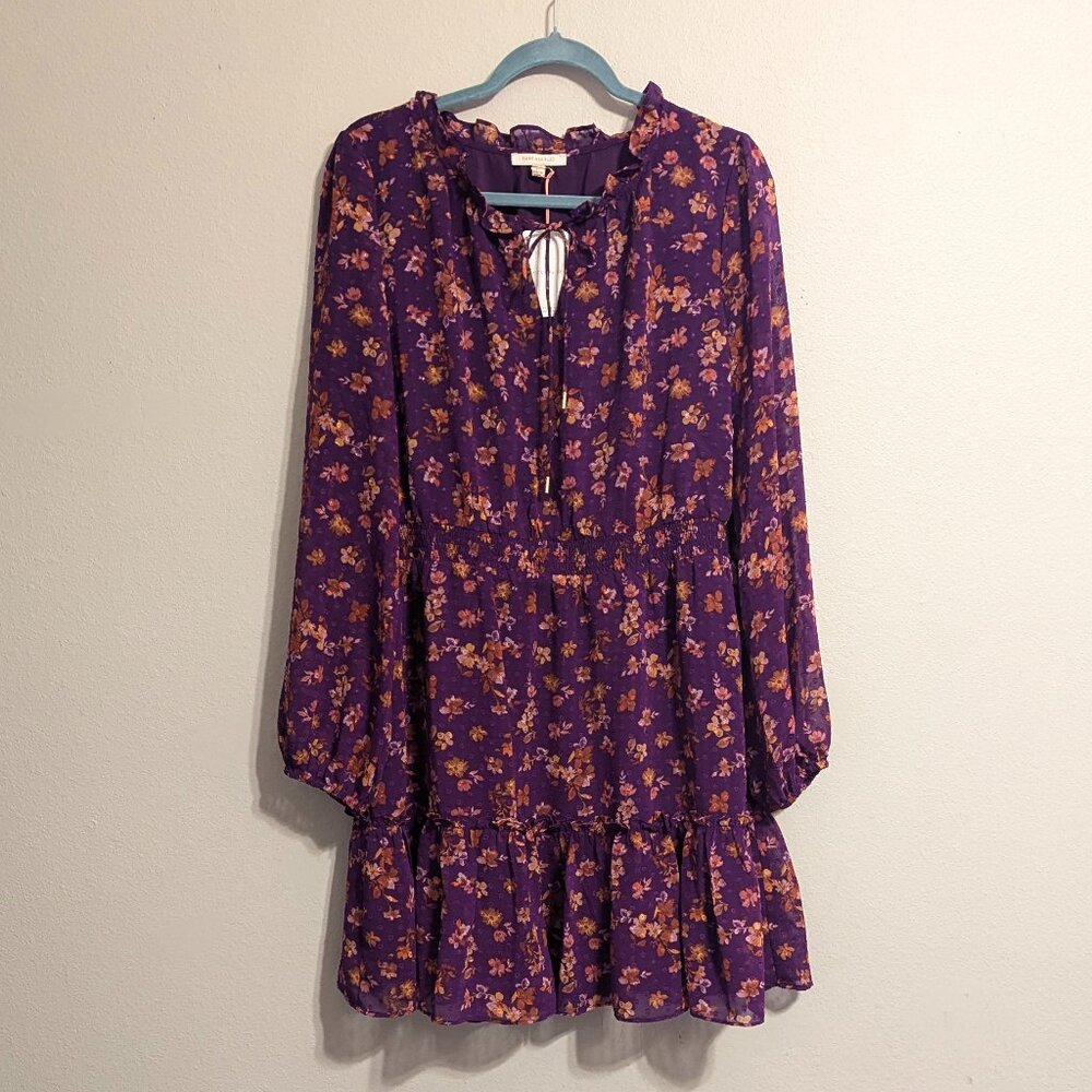 SKIES ARE BLUE smocked waist dress Size Large